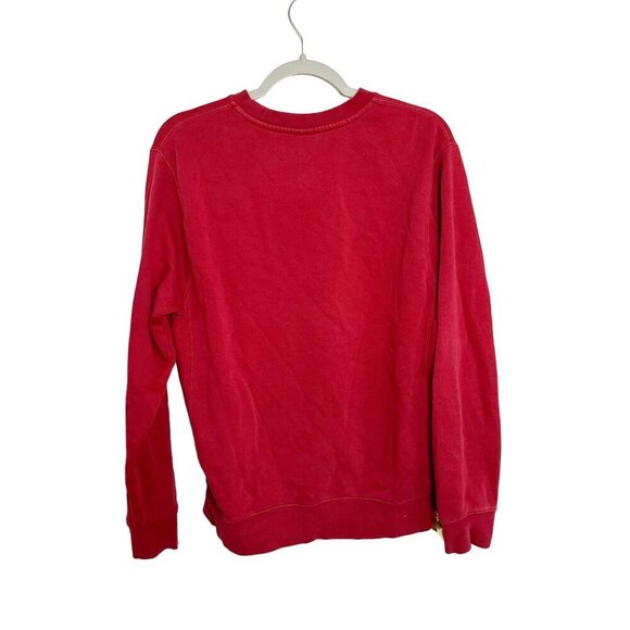 Nike Mens Sportswear Club Fleece Crew Sweatshirt Red Size Small Pullover - Picture 4 of 8